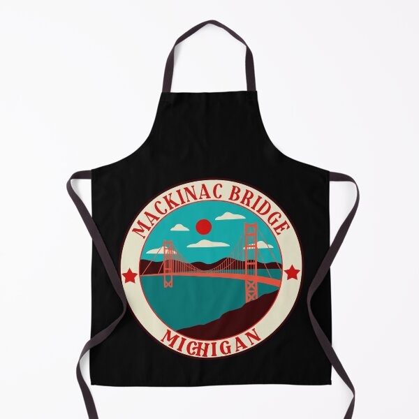 Item preview, Mackinac Bridge - Lake Michigan vintage designed and sold by Nature-mark.