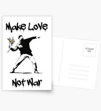 Make Love, Not War Postcards