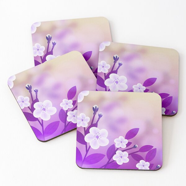 Item preview, Flowers art Purple  designed and sold by Tshirtstory.