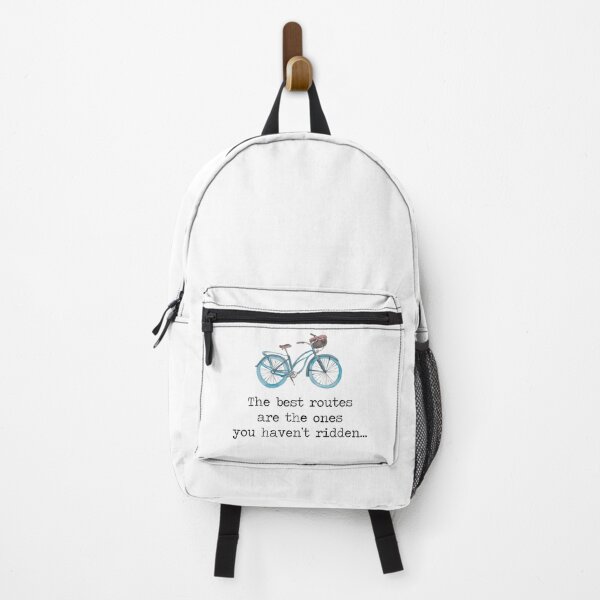 Item preview, The best routes are the ones you haven't ridden -cycling quote. designed and sold by SummerSoulCo.