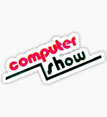 Computer Show Sticker