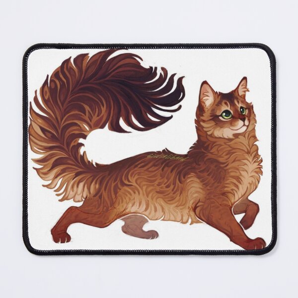 Item preview, Somali Cat Art And T-Shirt Stickers designed and sold by altamash786.