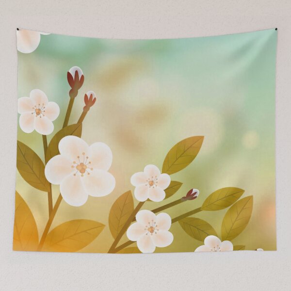 Item preview, Flowers art Orange green  designed and sold by Tshirtstory.