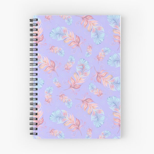 Item preview, Soft Pastel Feathers | Blue, Pink, Lilac Boho Chic Hippie Design designed and sold by AurayaStudio.