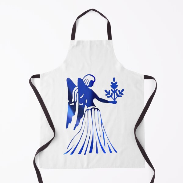 Item preview, Virgo Zodiac Symbol Silhouette Design With September Birthstone Sapphire Background designed and sold by TacoRose.