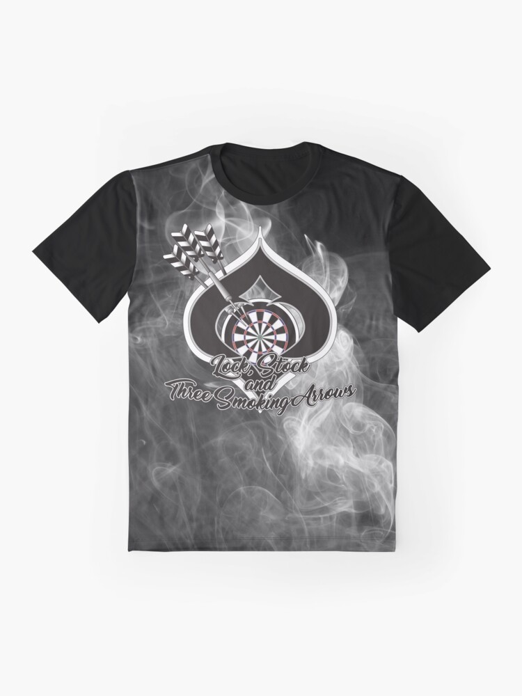 Alternate view of Lock, Stock and Three Smoking Arrows Darts Shirt Graphic T-Shirt