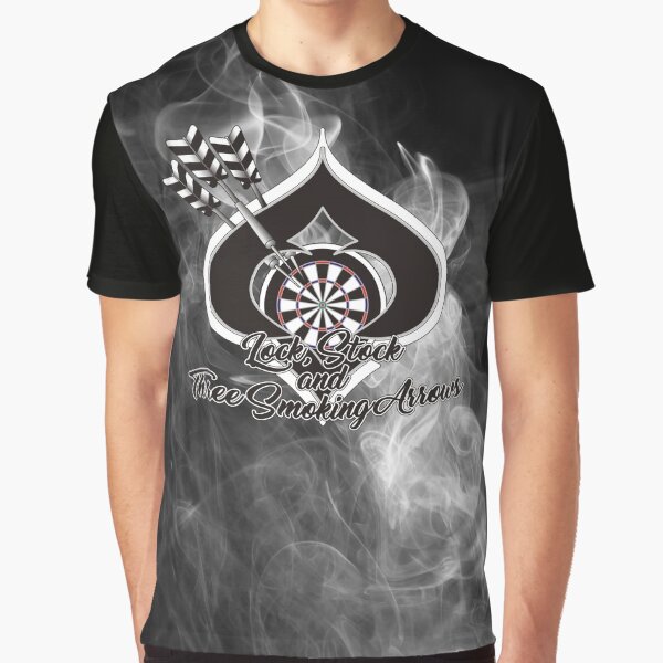 Lock, Stock and Three Smoking Arrows Darts Shirt Graphic T-Shirt