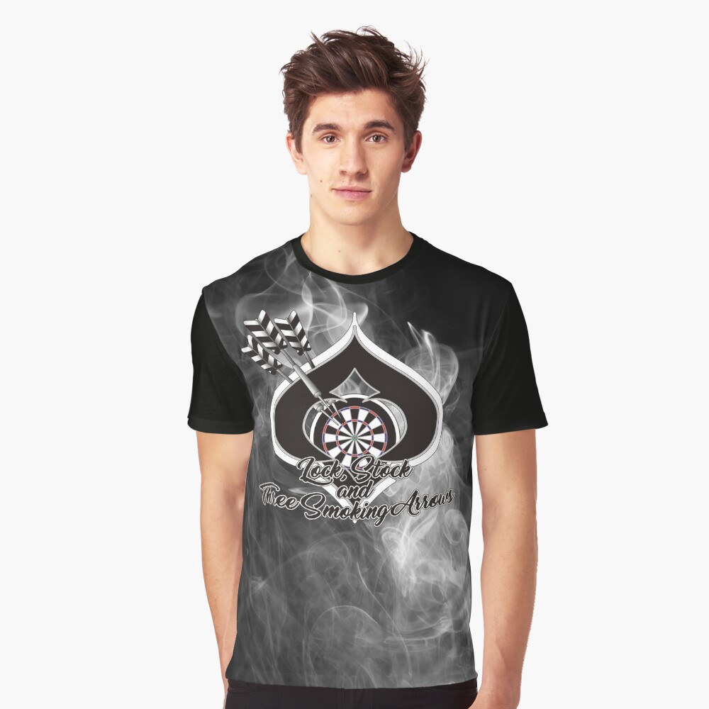 Lock, Stock and Three Smoking Arrows Darts Shirt Graphic T-Shirt