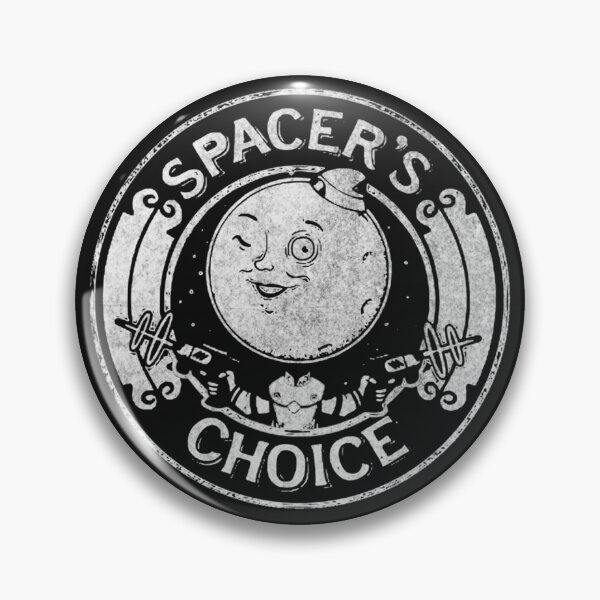 Item preview, Spacerampamp39s Choice Distressed White Logo  The Outer Worlds Logo  252 designed and sold by MuftyFarmer82.