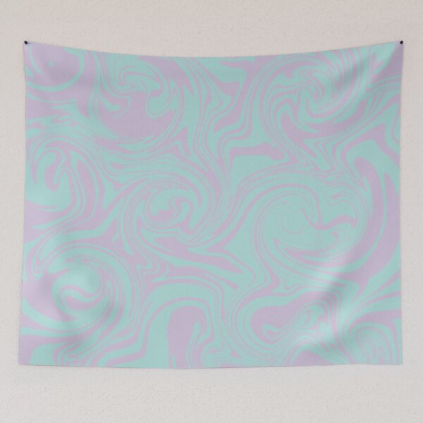 Item preview, Spill - Lilac and Aqua designed and sold by LAEC-Shop.
