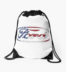 American Ford Drawstring Bag