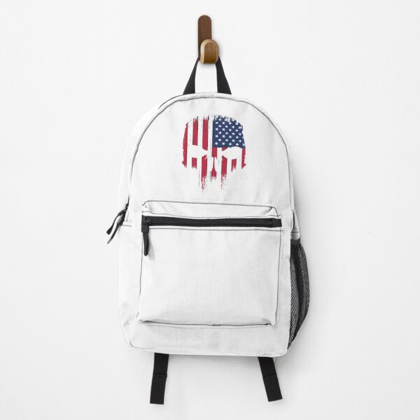 Item preview, American Flag Souvenir Gift USA Country Skull Pride designed and sold by DadJokeDescript.