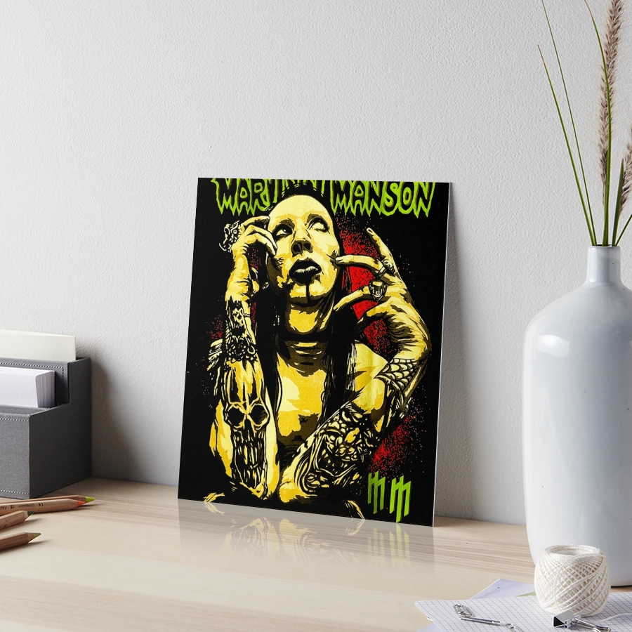 Vintage Marilyn Manson 1996 Sweet Dreams blacklight poster