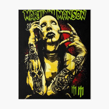 Marilyn Manson 6 Rock Band Star Classic Metal Hard Music Legends Poster 