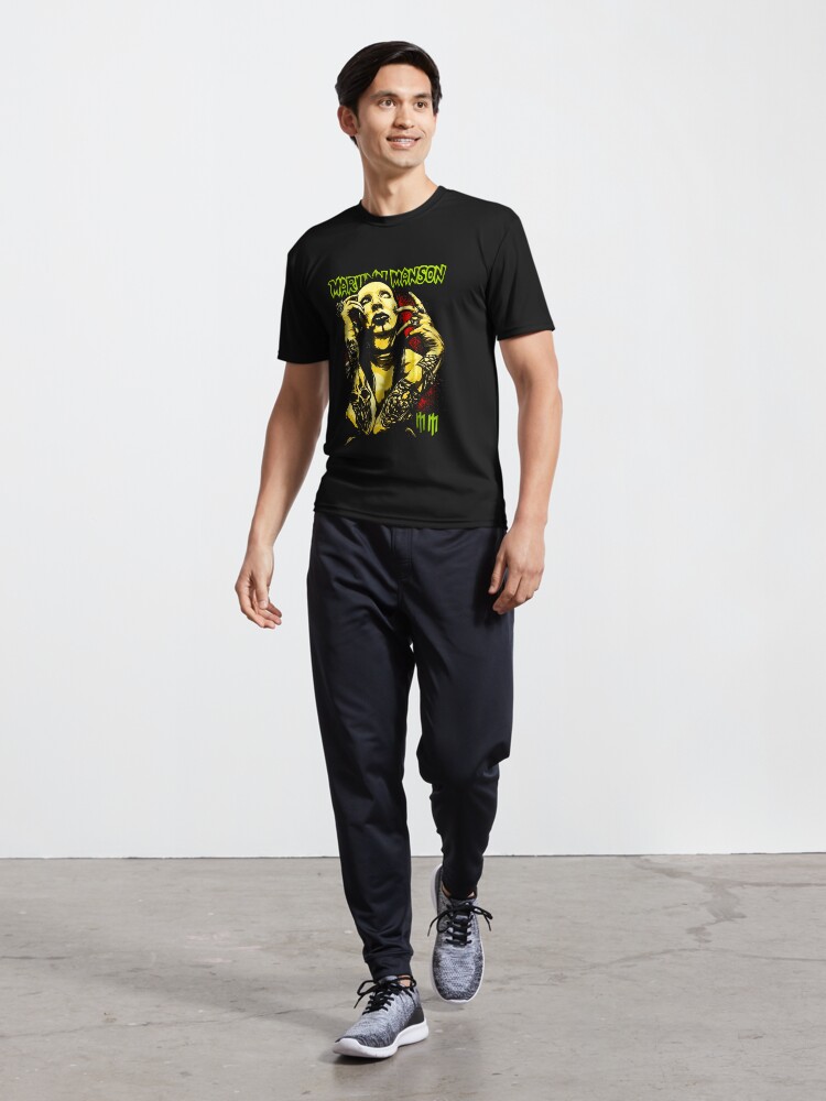 Marilyn Manson Active T Shirt