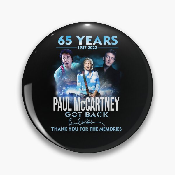 Item preview, Paul McCártney thanks for memories designed and sold by Carlunique.