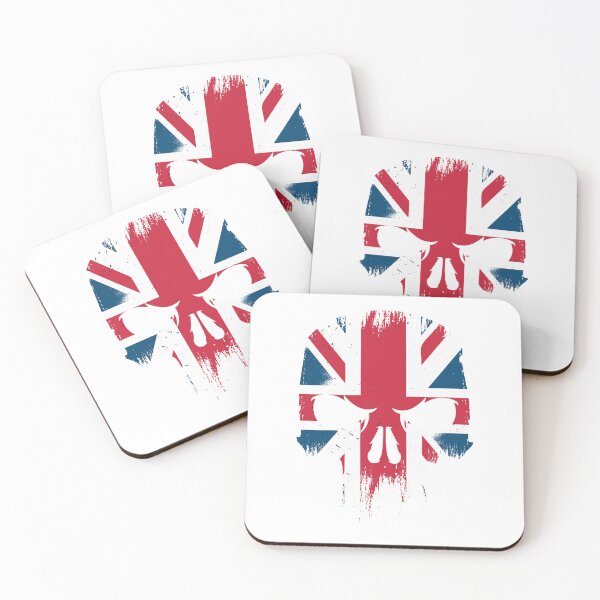 Item preview, Britan Flag Souvenir Gift Country Skull British Heritage designed and sold by DadJokeDescript.