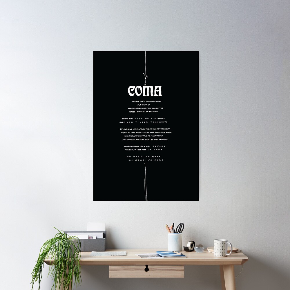 COMA - Tash sultana lyrics BEST SELLER Tapestry for Sale by frikisso