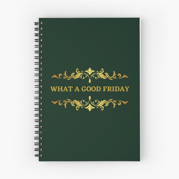Item preview, What A Good Friday Gold Decoration Trending Easter Palm Sunday   designed and sold by FinoStore.