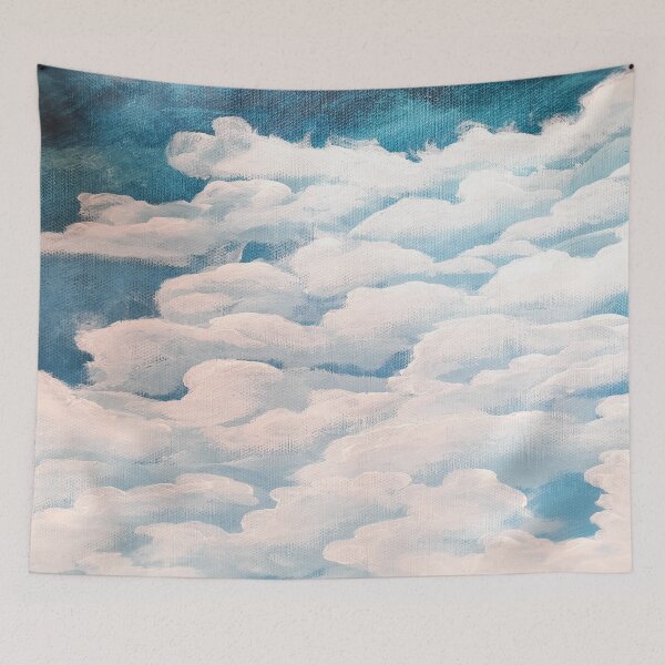 Item preview, Japanese Wind Clouds-Outdoors designed and sold by DiensDesign.