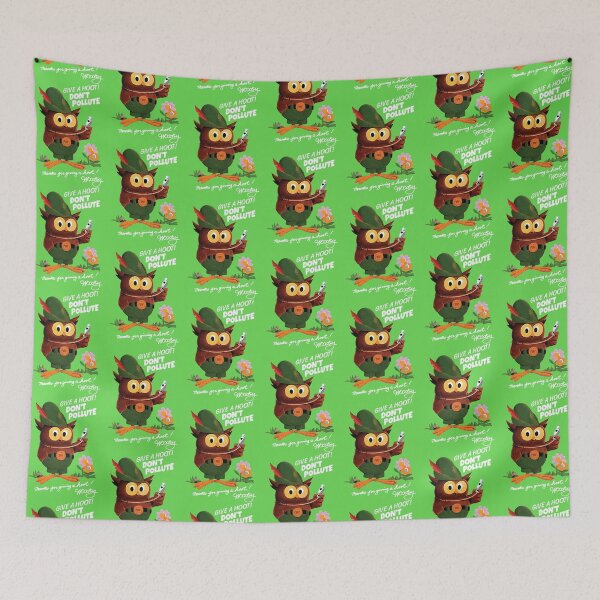 Item preview, Give a hoot! Don't pollute! Woodsy the Owl designed and sold by AmiyaErdman.
