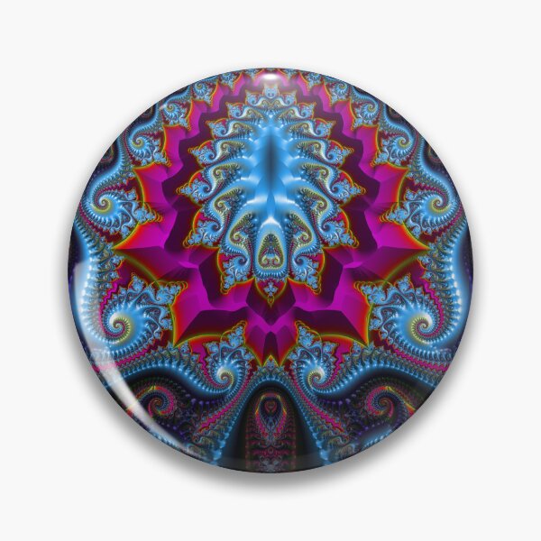 Item preview, Fractal Path to Enlightenment One - Red and Blue Tentacles designed and sold by Warren Paul Harris.