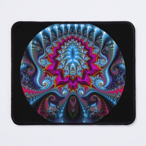 Item preview, Fractal Path to Enlightenment One - Red and Blue Tentacles designed and sold by Warren Paul Harris.