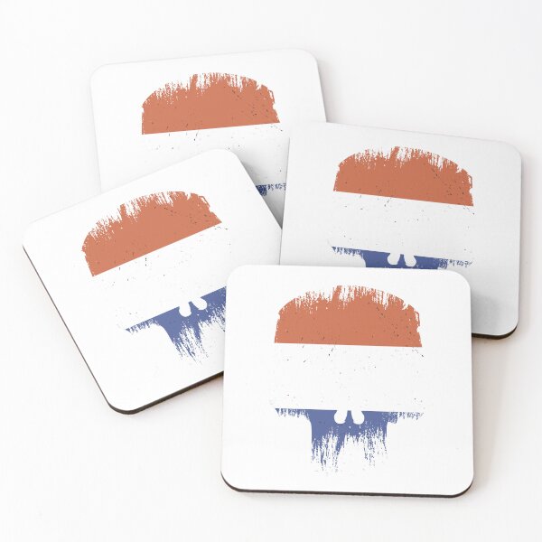 Item preview, Dutch Flag Souvenir Gift Country Skull Netherlands designed and sold by DadJokeDescript.