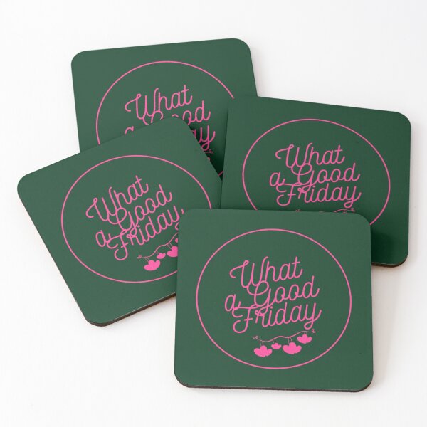 Item preview, What A Good Friday Pink Text _amp_ Flower 2022 Trending Easter Palm Sunday   designed and sold by FinoStore.