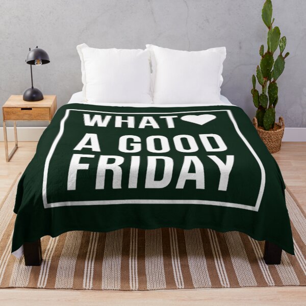 Item preview, What A Good Friday Text Box Heart 2022 Trending Easter Palm Sunday   designed and sold by FinoStore.