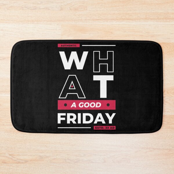 Item preview, What A Good Friday Text Style 2022 Trending Palm Sunday   designed and sold by FinoStore.