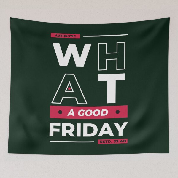 Item preview, What A Good Friday Text Style 2022 Trending Palm Sunday   designed and sold by FinoStore.