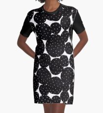 Punkte 1 T-Shirt Kleid