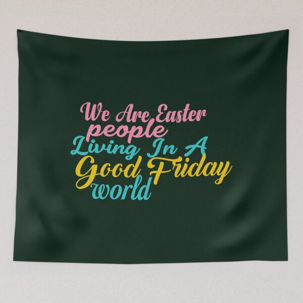 Item preview, What A Good Friday We are Easter people world  Fitted  designed and sold by FinoStore.
