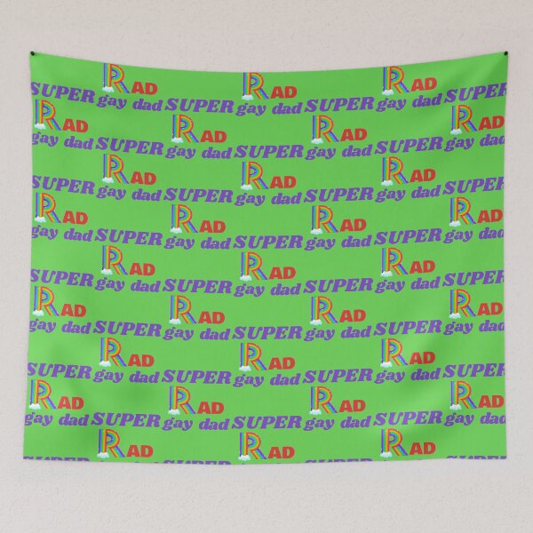 Item preview, Super Rad Gay Dad designed and sold by AmiyaErdman.
