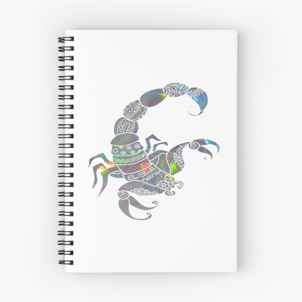 Item preview, Scorpio Zodiac Symbol Silhouette Design With October Birthstone Opal Background  designed and sold by TacoRose.
