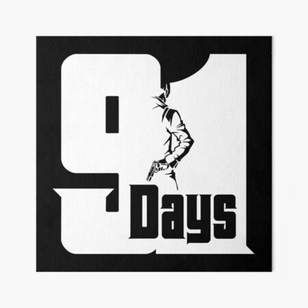 91 Days - logo | Sticker