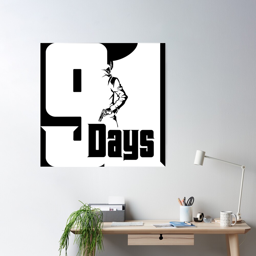91 Days - poster Poster for Sale by BaryonyxStore