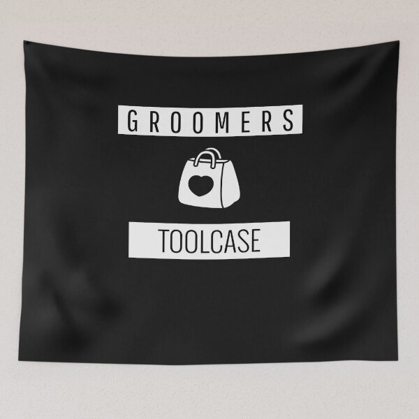 Item preview, A funny bloodhound dog grooming mantrailing T-shirt Toolcase designed and sold by MayaAndNora.