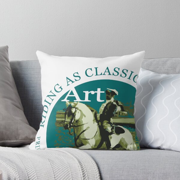 Item preview, Doma clásica tradicional como logotipo artístico, caballo blanco en círculo. Regalo perfecto para los amantes de los caballos. designed and sold by DappleDesign.