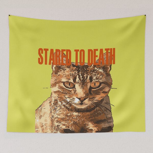 Item preview, Stared To Death Tabby Cat Humor designed and sold by taiche.
