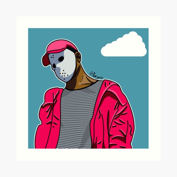 Ski Mask The Slump God Art Prints Redbubble