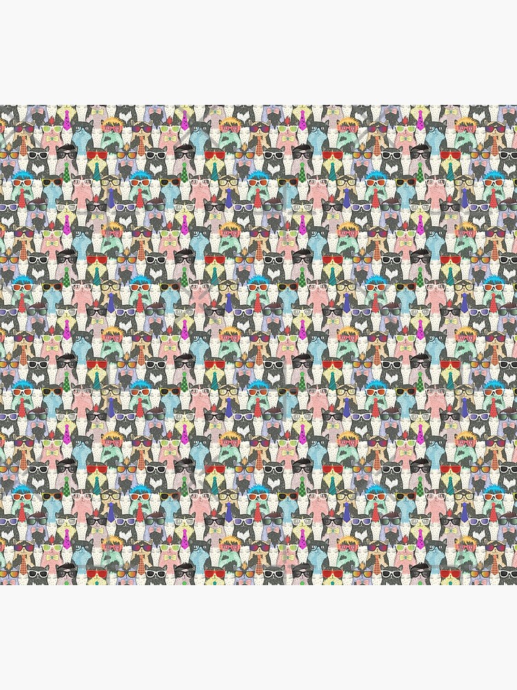Thumbnail 5 of 5, Socks, Cool Cats Pattern designed and sold by Teecha.