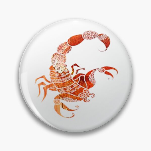 Item preview, Scorpio Zodiac Symbol Silhouette Design With November Birthstone Topaz Background  designed and sold by TacoRose.