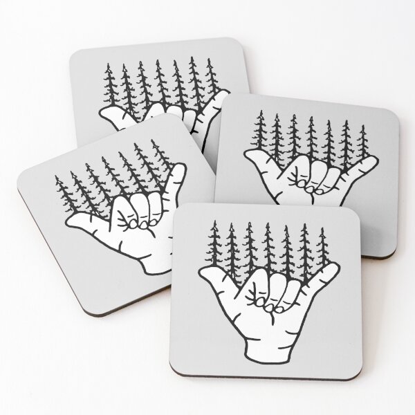 Item preview, hang loose forest designed and sold by ima-ozi.