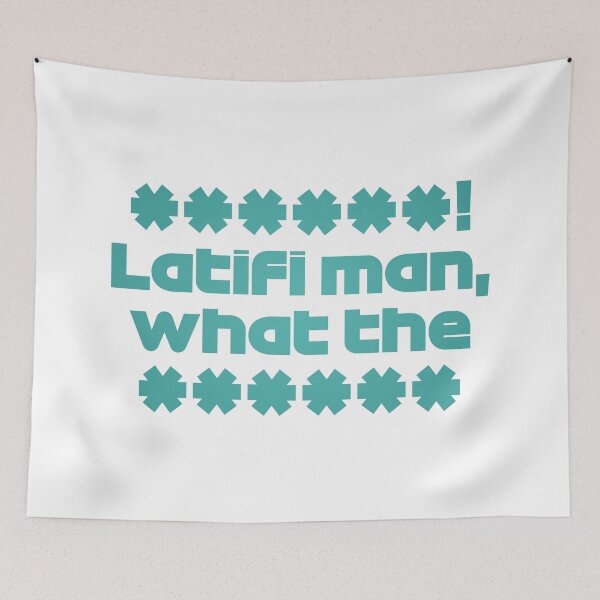 Item preview, Latifi Man! STR. - Best Team Radio Australian GP 2022 Season (Green) designed and sold by FilipeFerreira.