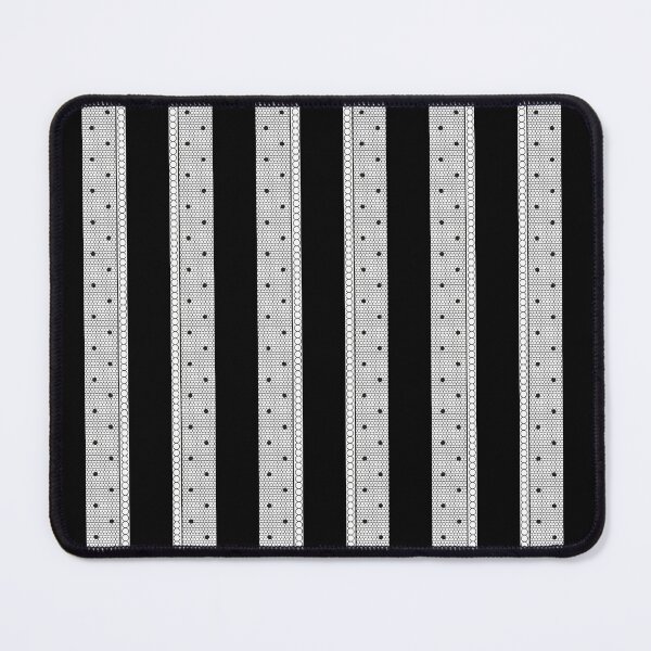 Item preview, Black & White Lace Stripes designed and sold by Syphi.