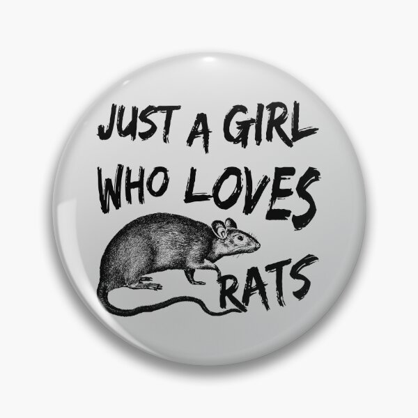 Item preview, Just A Girl Who Loves Rats designed and sold by SkyAfterDusk.