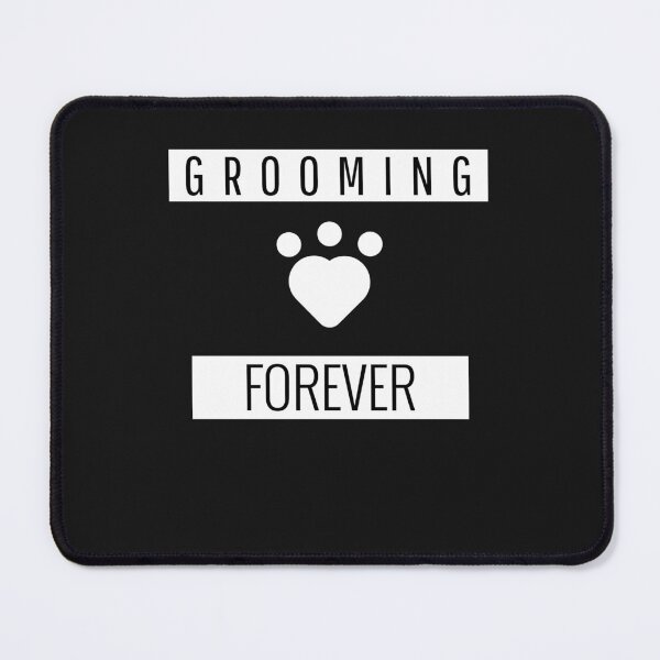 Item preview, A funny bloodhound dog grooming mantrailing T-shirt Grooming forever designed and sold by MayaAndNora.