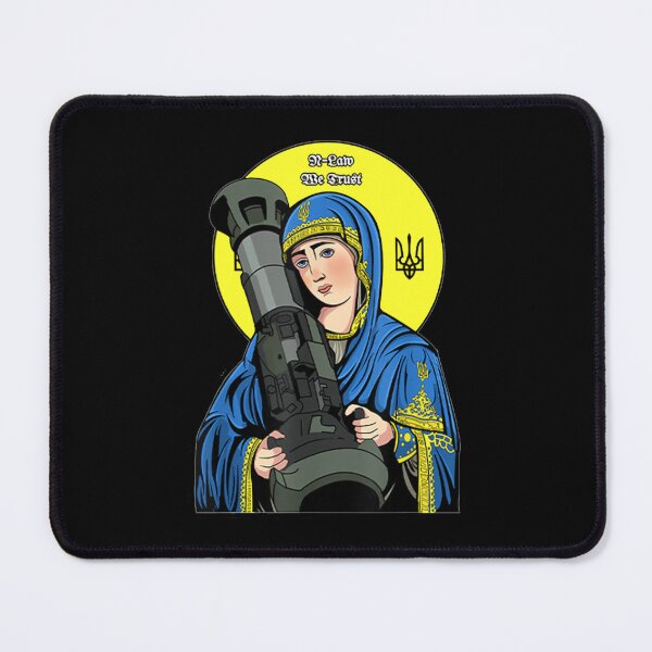 Item preview, St Javelin - St. Javelin The Protector of Ukraine  - I Stand with Ukraine Puck Futin - Ukrain     designed and sold by Hsiesofa.